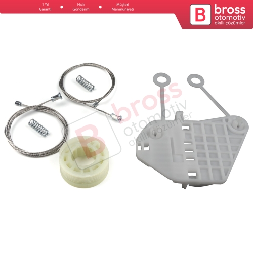 Smart Fortwo MK1 450 1998-2007 2/3-Kapı HB Coupe Cabrio Convertible C0002691V001 İçin Elektrikli Sol Cam Kriko Tamir Seti