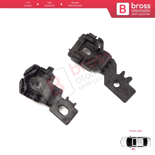 Nissan Primera MK3 P12 WP12 2001-2008 Qashqai MK1 J10 NJ10 JJ10E 2006-2013 80771AV601 İçin Ön Sol Cam Kriko Tamir Klips Seti