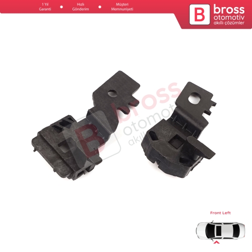 Nissan Primera MK3 P12 WP12 2001-2008 Qashqai MK1 J10 NJ10 JJ10E 2006-2013 80771AV601 İçin Ön Sol Cam Kriko Tamir Klips Seti