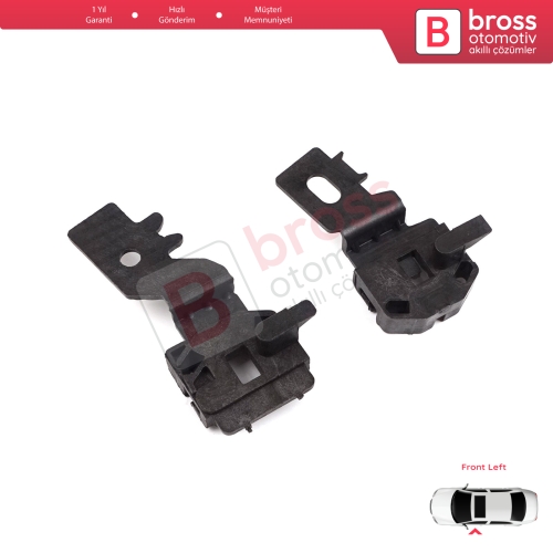 Nissan Primera MK3 P12 WP12 2001-2008 Qashqai MK1 J10 NJ10 JJ10E 2006-2013 80771AV601 İçin Ön Sol Cam Kriko Tamir Klips Seti