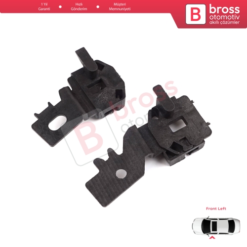 Nissan Primera MK3 P12 WP12 2001-2008 Qashqai MK1 J10 NJ10 JJ10E 2006-2013 80771AV601 İçin Ön Sol Cam Kriko Tamir Klips Seti