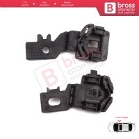 Nissan Primera MK3 P12 WP12 2001-2008 Qashqai MK1 J10 NJ10 JJ10E 2006-2013 80770AV601 İçin Ön Sağ Cam Kriko Tamir Klips Seti