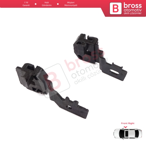 Nissan Primera MK3 P12 WP12 2001-2008 Qashqai MK1 J10 NJ10 JJ10E 2006-2013 80770AV601 İçin Ön Sağ Cam Kriko Tamir Klips Seti
