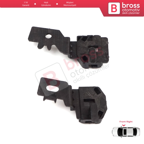 Nissan Primera MK3 P12 WP12 2001-2008 Qashqai MK1 J10 NJ10 JJ10E 2006-2013 80770AV601 İçin Ön Sağ Cam Kriko Tamir Klips Seti