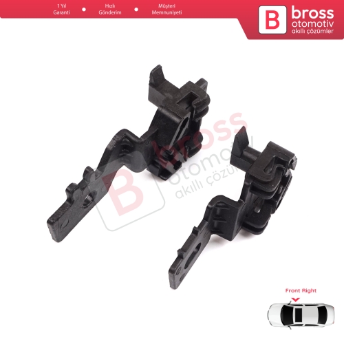 Nissan Primera MK3 P12 WP12 2001-2008 Qashqai MK1 J10 NJ10 JJ10E 2006-2013 80770AV601 İçin Ön Sağ Cam Kriko Tamir Klips Seti