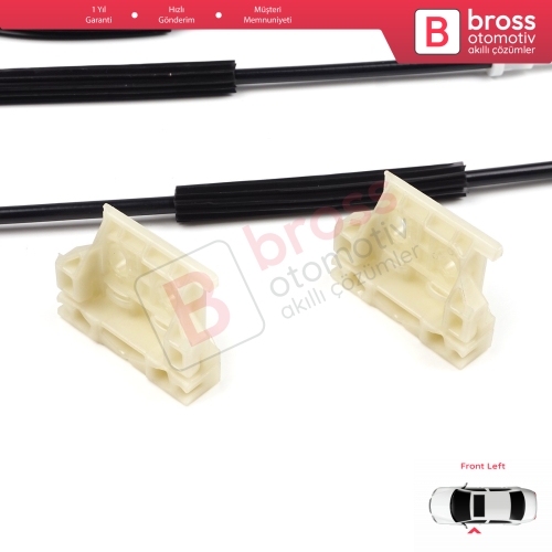 Citroen C4 Picasso MK1 UD Grand UA 2006-2013 MPV 9221CV İçin Elektrikli Ön Sol Cam Kriko Tamir Seti