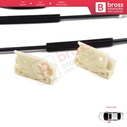 Citroen C4 Picasso MK1 UD Grand UA 2006-2013 MPV 9221CV İçin Elektrikli Ön Sol Cam Kriko Tamir Seti