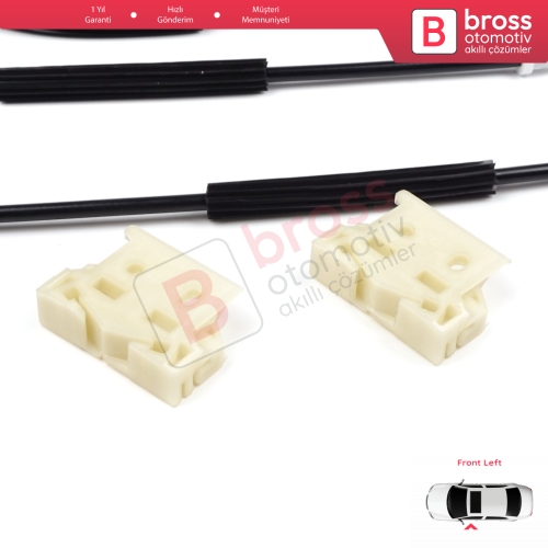 Citroen C4 Picasso MK1 UD Grand UA 2006-2013 MPV 9221CV İçin Elektrikli Ön Sol Cam Kriko Tamir Seti
