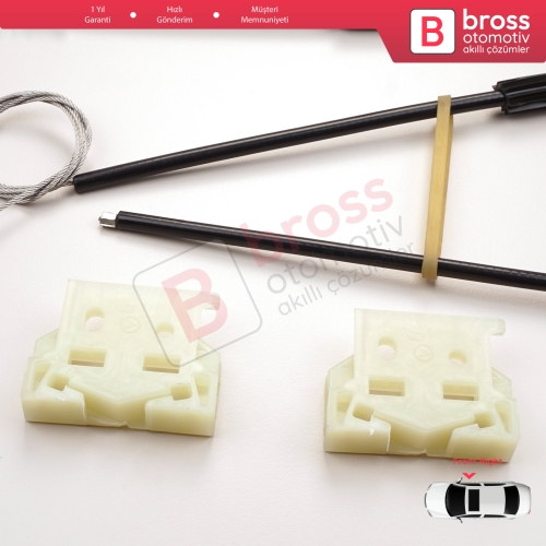 Citroen C4 Picasso MK1 UD Grand UA 2006-2013 MPV 9222CT İçin Elektrikli Ön Sağ Cam Kriko Tamir Seti