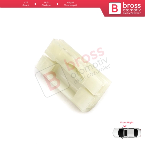 Renault Megane MK1 X64 1996-2003 4/5 Kapı 7700834346 İçin Ön Sağ Kapı Cam Kriko Tamir Klipsi