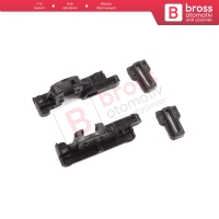 Renault Megane Scenic MK2 3 Laguna MK3 Koleos Latitude Talisman 913819569R İçin Sunroof Cam Tavan Kızak Kaydırıcı Plastik Klips Braket Seti