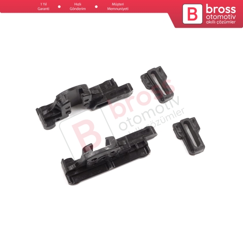 Renault Megane Scenic MK2 3 Laguna MK3 Koleos Latitude Talisman 913819569R İçin Sunroof Cam Tavan Kızak Kaydırıcı Plastik Klips Braket Seti