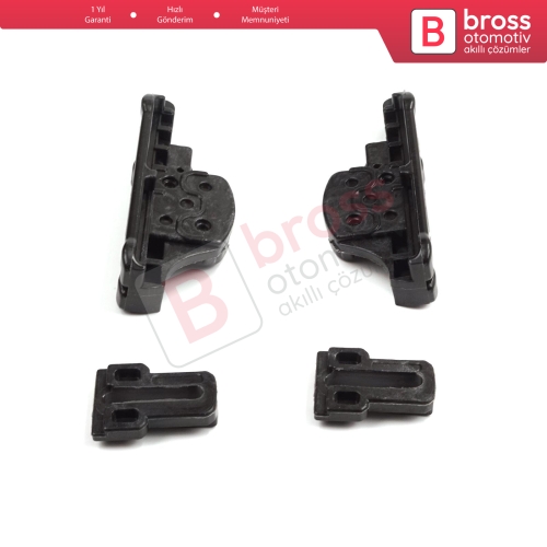 Renault Megane Scenic MK2 3 Laguna MK3 Koleos Latitude Talisman 913819569R İçin Sunroof Cam Tavan Kızak Kaydırıcı Plastik Klips Braket Seti