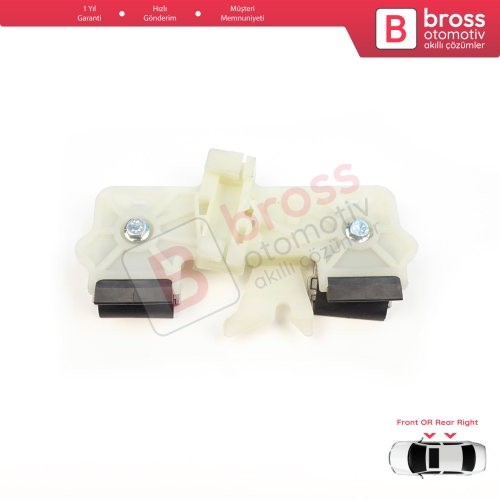 Ford Fiesta MK6 CB1 CCN JA8 JR8 2008-2017 4/5 Kapı 1568365 1567309 İçin Sağ Kapı Cam Kriko Tamir Klipsi