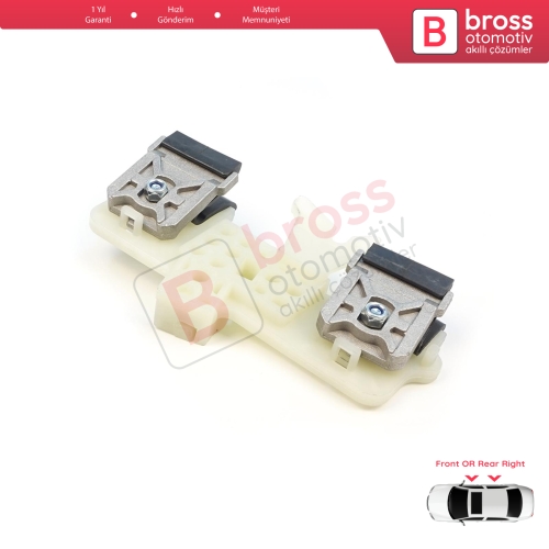 Ford Fiesta MK6 CB1 CCN JA8 JR8 2008-2017 4/5 Kapı 1568365 1567309 İçin Sağ Kapı Cam Kriko Tamir Klipsi