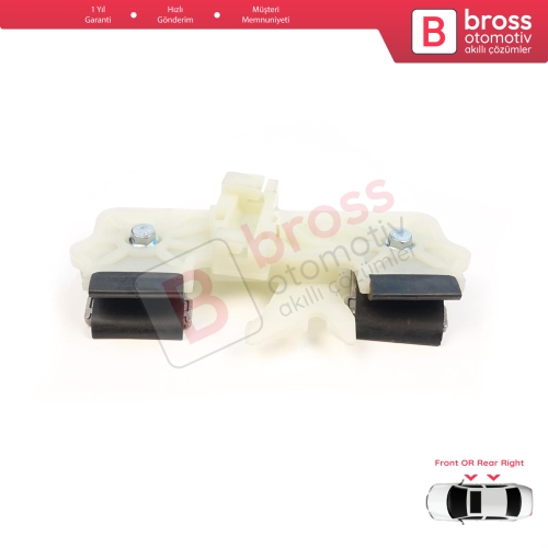 Ford Fiesta MK6 CB1 CCN JA8 JR8 2008-2017 4/5 Kapı 1568365 1567309 İçin Sağ Kapı Cam Kriko Tamir Klipsi