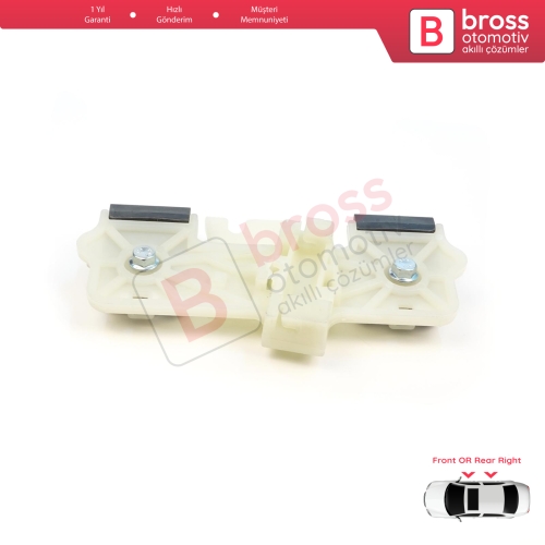 Ford Fiesta MK6 CB1 CCN JA8 JR8 2008-2017 4/5 Kapı 1568365 1567309 İçin Sağ Kapı Cam Kriko Tamir Klipsi