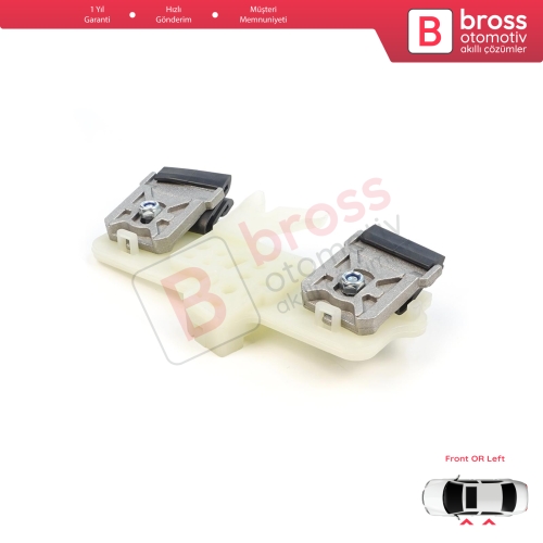 Ford Fiesta MK6 CB1 CCN JA8 JR8 2008-2017 4/5 Kapı 1573811 1568451 İçin Sol Kapı Cam Kriko Tamir Klipsi