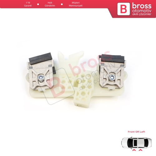 Ford Fiesta MK6 CB1 CCN JA8 JR8 2008-2017 4/5 Kapı 1573811 1568451 İçin Sol Kapı Cam Kriko Tamir Klipsi