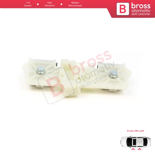 Ford Fiesta MK6 CB1 CCN JA8 JR8 2008-2017 4/5 Kapı 1573811 1568451 İçin Sol Kapı Cam Kriko Tamir Klipsi