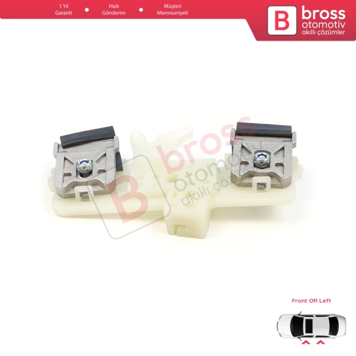 Ford Fiesta MK6 CB1 CCN JA8 JR8 2008-2017 4/5 Kapı 1573811 1568451 İçin Sol Kapı Cam Kriko Tamir Klipsi