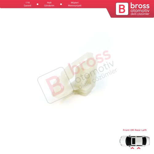 Renault Scenic Grand Scenic MK2 JM0/1 2003-2009 8200118777 İçin Ön veya Arka Sol Kapı Cam Kriko Tamir Klipsi