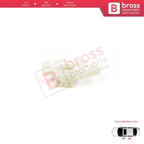 Renault Scenic Grand Scenic MK2 JM0/1 2003-2009 8200118777 İçin Ön veya Arka Sol Kapı Cam Kriko Tamir Klipsi