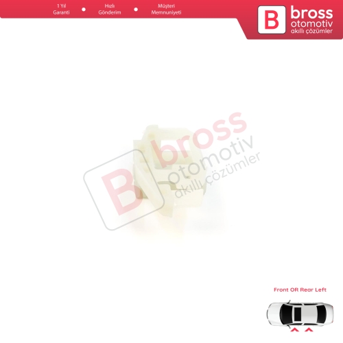 Renault Scenic Grand Scenic MK2 JM0/1 2003-2009 8200118777 İçin Ön veya Arka Sol Kapı Cam Kriko Tamir Klipsi