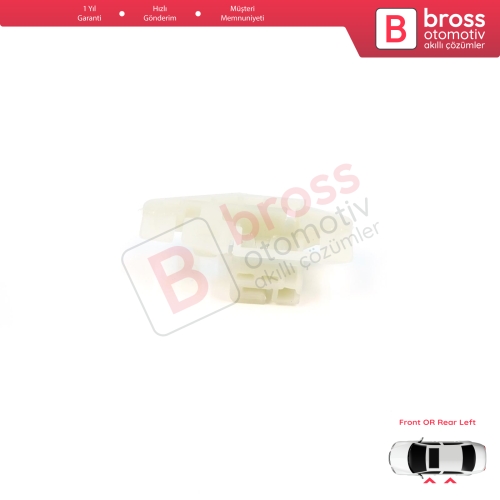 Renault Scenic Grand Scenic MK2 JM0/1 2003-2009 8200118777 İçin Ön veya Arka Sol Kapı Cam Kriko Tamir Klipsi