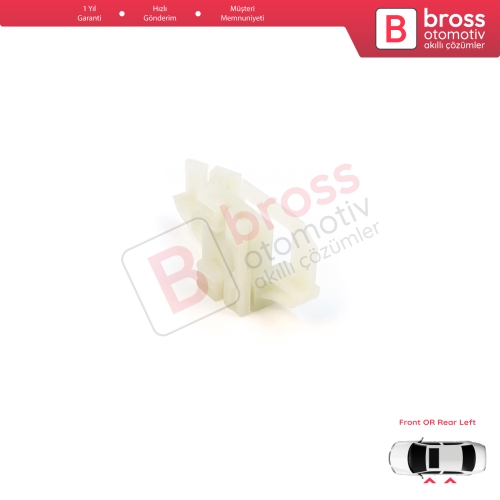 Renault Scenic Grand Scenic MK2 JM0/1 2003-2009 8200118777 İçin Ön veya Arka Sol Kapı Cam Kriko Tamir Klipsi