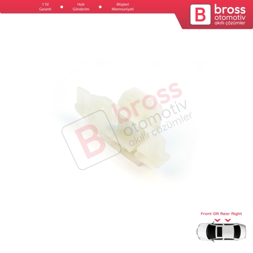 Renault Scenic Grand Scenic MK2 JM0/1 2003-2009 8200118775 İçin Ön veya Arka Sağ Kapı Cam Kriko Tamir Klipsi