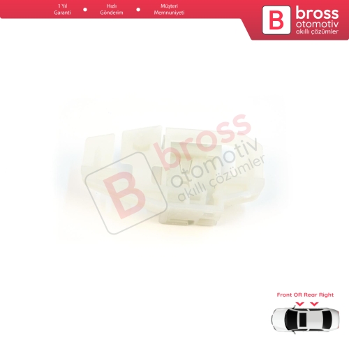 Renault Scenic Grand Scenic MK2 JM0/1 2003-2009 8200118775 İçin Ön veya Arka Sağ Kapı Cam Kriko Tamir Klipsi