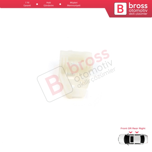 Renault Scenic Grand Scenic MK2 JM0/1 2003-2009 8200118775 İçin Ön veya Arka Sağ Kapı Cam Kriko Tamir Klipsi