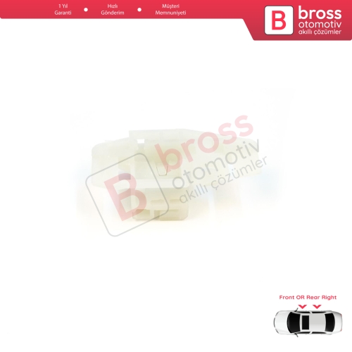 Renault Scenic Grand Scenic MK2 JM0/1 2003-2009 8200118775 İçin Ön veya Arka Sağ Kapı Cam Kriko Tamir Klipsi