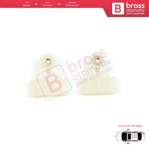 Nissan Qashqai J10 Note E11 Micra K12 Pathfinder R51 Primera P11 İçin Ön Kapı Cam Tutucu Taşıyıcı Kızak Klipsi