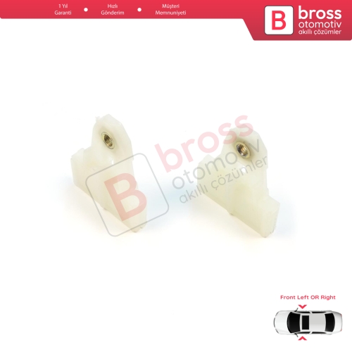 Nissan Qashqai J10 Note E11 Micra K12 Pathfinder R51 Primera P11 İçin Ön Kapı Cam Tutucu Taşıyıcı Kızak Klipsi