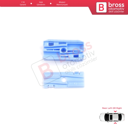 Porsche Carrera 911 996 997 1997-2013 2-Kapı Coupe Convertible İçin Elektrikli Arka Cam Kriko Tamir Klipsi