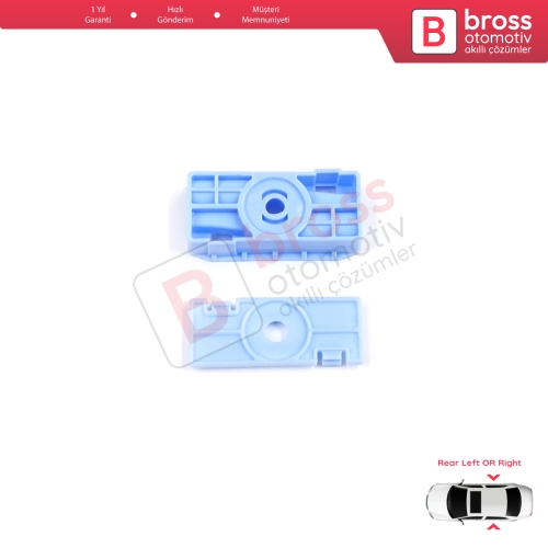 Porsche Carrera 911 996 997 1997-2013 2-Kapı Coupe Convertible İçin Elektrikli Arka Cam Kriko Tamir Klipsi