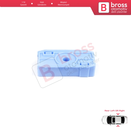 Porsche Carrera 911 996 997 1997-2013 2-Kapı Coupe Convertible İçin Elektrikli Arka Cam Kriko Tamir Klipsi