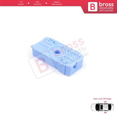 Porsche Carrera 911 996 997 1997-2013 2-Kapı Coupe Convertible İçin Elektrikli Arka Cam Kriko Tamir Klipsi