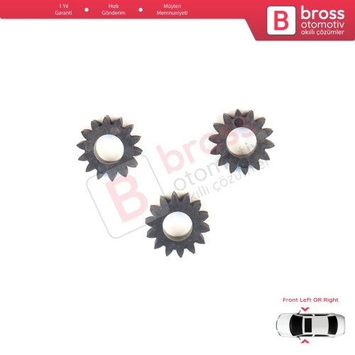 Cadillac Escalade 2010-2014 Lexus LS MK4 XF40 Schukra 2010002F için Ön Koltuk Bel Desteği Motor Dişlisi