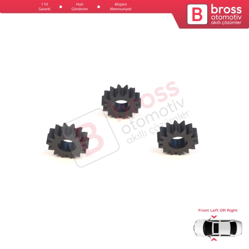 Cadillac Escalade 2010-2014 Lexus LS MK4 XF40 Schukra 2010002F için Ön Koltuk Bel Desteği Motor Dişlisi